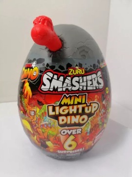ZURU SMASHERS MINI DINO CZERWONE