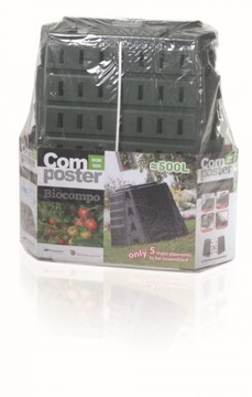 Kompostownik PROSPERPLAST Biocompo 500L Czarny