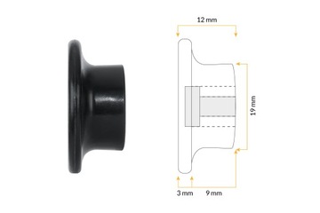 Боковой ролик прицепа для крепления сетчатого чехла, брезента
