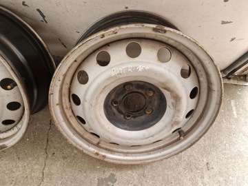 4× DISK OCELOVÝ FIAT OE 7.0" X 16" 5X108