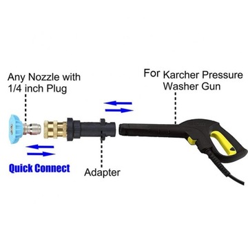 Заглушки форсунок 1/4 дюйма для стиральных машин Karcher серии K