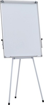 Flipchart na trójnogu office products, 70x100cm, tablica suchoś. -magn., al