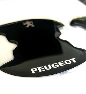 ПРОЧНАЯ ЗАЩИТНАЯ ФОЛЬГА ДЛЯ ДВЕРНЫХ РУЧОК PEUGEOT Наклейки на автомобиль