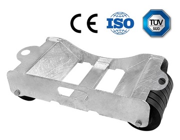 WÓZEK DO LAWETY ROLKA SERWISOWA POD KOŁO 2250kg