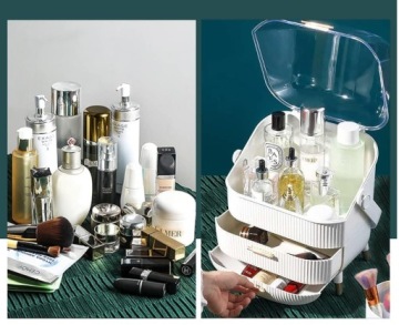 КОРОБКА-ОРГАНИЗАТОР ДЛЯ КОСМЕТИКИ ШКАТУЛКА ДЛЯ ЮВЕЛИРНЫХ ИЗДЕЛИЙ ЯЩИКИ XL BOX