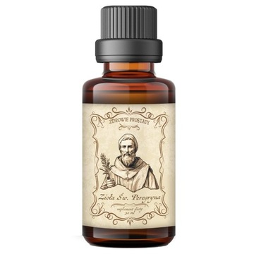 Zioła Św. Peregryna 50 ml KROPLE ZIOŁOWE NA PROSTATĘ UKŁAD MOCZOWO-PŁCIOWY