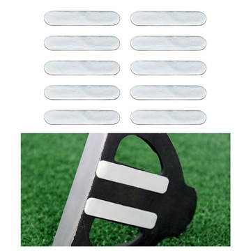 10 свинцовых лент для гольфа — портативный аксессуар, позволяющий увеличить вес теннисной ракетки.