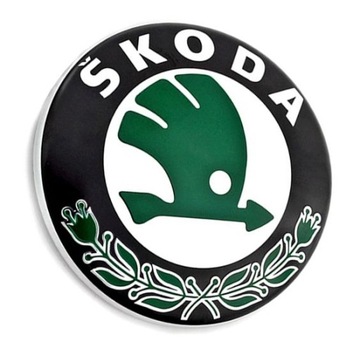 ЛОГОТИП SKODA SUPERB 02-08 ЗНАК ЭМБЛЕМА 88 мм