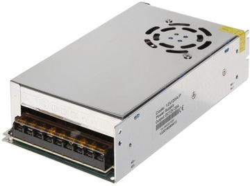ZASILACZ CCTV DO KAMER ZASILACZ IMPULSOWY 12V 25A