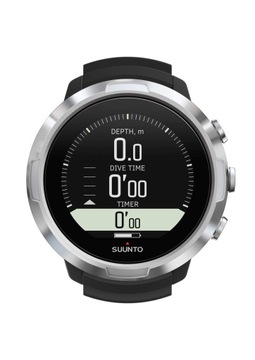 Компьютер для погружений Suunto Dive D5, черный/серебристый
