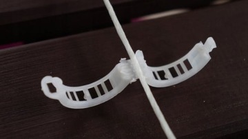 Зажимки для помидоров - диаметр 22, бесцветные - упак. 100 шт