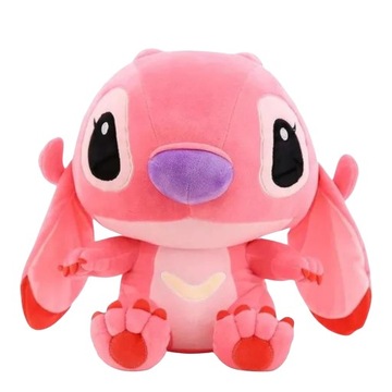 MASKOTKA LILO I STICH RÓŻOWA MIŚ PRZYTULANKA PLUSZAK WALTA DISNEYA 35CM