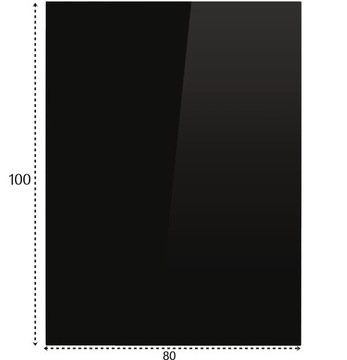 SZYBA SZKŁO PODSTAWA HARTOWANA POD KOMINEK 100X80