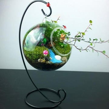 Stół Deko wisząca kula z otworem do dekoracji imprezowych Okrągła podstawa 8cm_okrągła