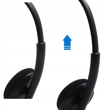 SŁUCHAWKI Z MIKROFONEM DO SKYPE PRACY ZDALNEJ USB