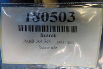 AUDI A4 B5 1.6 8V PŘÍSTROJOVÁ DESKA