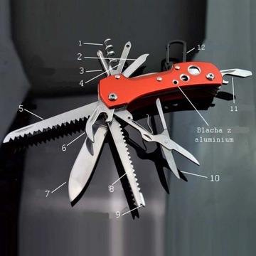 МУЛЬТИТУЛЬНЫЙ КАРМАННЫЙ НОЖ ДЛЯ ВЫЖИВАНИЯ МНОГОФУНКЦИОНАЛЬНЫЙ