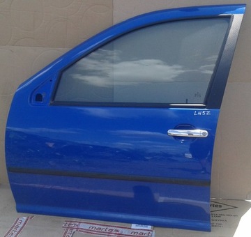 Drzwi lewy przód lewe przednie + osprzęt VW Golf IV 4 97-04 5D LW5Z