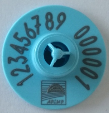 kolczyki Allflex dla loch trzody DOBROSTAN komplet 10 szt.