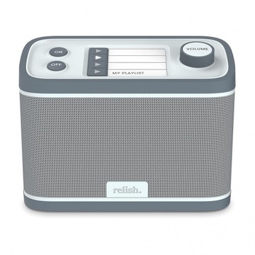 PRZENOŚNE RADIO RELISH SIECIOWO-BATERYJNE DLA OSÓB Z DEMENCJĄ DAB+ FM