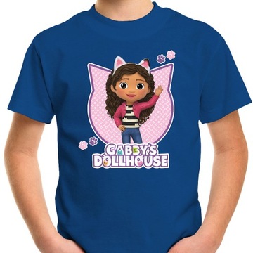 T-SHIRT KOSZULKA DLA DZIECKA KOCI DOMEK GABI 164 SUPER JAKOŚĆ