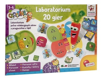 Lisciani Carotina Laboratorium 20 gier