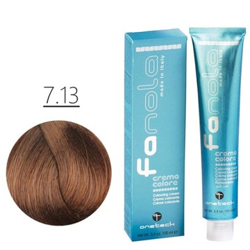 Fanola Crema Farba 100ml kolor 7.13