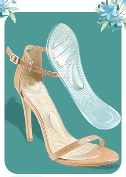 WKŁADKI ŻELOWE SILIKONOWE DO SANDAŁEK I SZPILEK – SAMOPRZYLEPNE WBS25