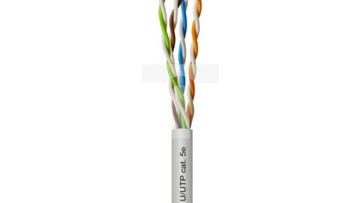 Kabel teleinformatyczny U/UTP kat.5e 4x2x24AWG 155MHz Rentib TI0085 klasa E