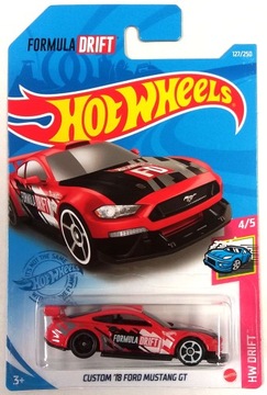 HOT WHEELS AUTO SAMOCHODZIK RESORAK '18 FORD MUSTANG GT 1:64