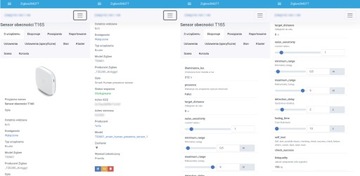 OXT Радарный датчик присутствия яркости. USB ZigBee ТУЯ