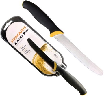 NÓŻ FISKARS DO POMIDORÓW WARZYW ZĄBKOWANY KARBOWANY Z PIŁKĄ ostrze 11,5 cm