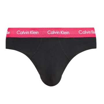 -27% CALVIN KLEIN SLIPY MĘSKIE 5-PACK HIP BRIEF CZARNY L