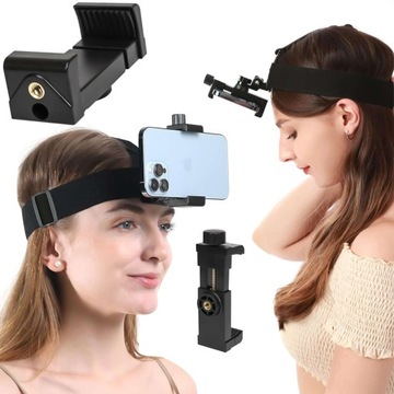Opaska na Głowę Kask Uchwyt do Kamer Sportowych GoPro Hero DJI SJCAM EKEN