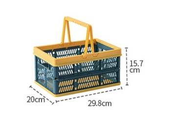 СКЛАДНАЯ КОРЗИНА ДЛЯ ДОМАШНИХ АВТОМОБИЛЕЙ С РУЧКАМИ