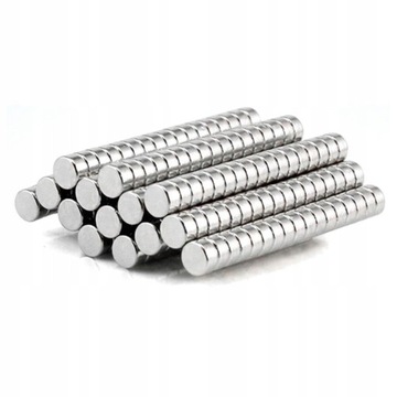 50Pcs 4x2mm Round Shape Rare Earth Neodymium Super