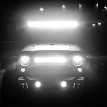 ГАЛОГЕННАЯ СВЕТОДИОДНАЯ РАБОЧАЯ ЛАМПА 720ВТ LED CREE 12В - 24В