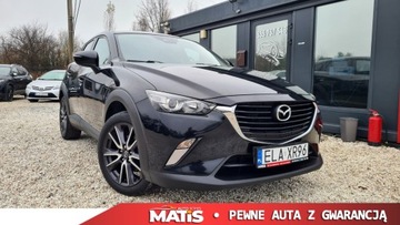 Mazda CX-3 Crossover 2.0 SKY-G 120KM 2017 Mazda CX-3 2.0benz Manual Navi LIFT kamera climatronic 100 bezwypadek 2.0