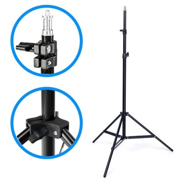 MITOYA LED RING RL-480 ЛАМПА 60ВТ + ШТАТИВ 70-215СМ