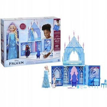 Hasbro Disney Frozen KRYSZTAŁOWY ZAMEK ELSY F2828 od HASBRO z Elsą i Olafem