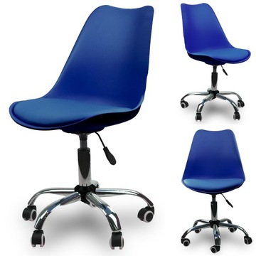 FOTEL DZIECIĘCY MŁODZIEŻOWY STYLOWY KRZESŁO OBROTOWE BIUROWE DO 120KG KOLOR