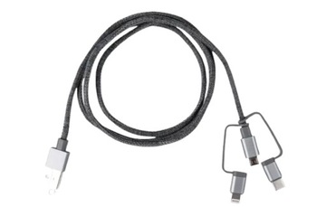 USB-КАБЕЛЬ 3-в-1 micro-USB USB типа C Lightning IPHONE