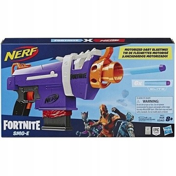 HASBRO NERF WYRZUTNIA FORTNITE SMG E + 6 STRZAŁEK