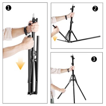 СТУДИЯ MITOYA MTYF200 - МАКС. 185 СМ, 2 КГ