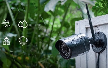УМНАЯ НАРУЖНАЯ КАМЕРА WIFI FHD 1080P x 3