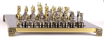 КРАСИВЫЕ МЕТАЛЛИЧЕСКИЕ ЛАТУННЫЕ ШАХМАТЫ ЛУЧНИКАМ ПОДАРОК