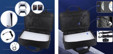 ДОРОЖНАЯ СУМКА ДЛЯ КОНСОЛИ PLAYSTATION PS5 PS4, УДАРОЗАЩИТНАЯ ВОДОНЕПРОНИЦАЕМАЯ