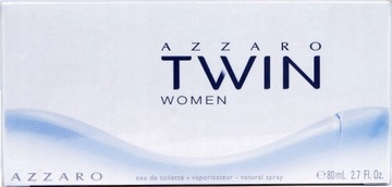 AZZARO TWIN WOMEN 80 ML EDT UNIKAT