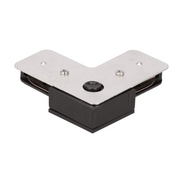 EDO L-угловой соединитель для 1-фазной шины освещения, черный Sys. СЕВА