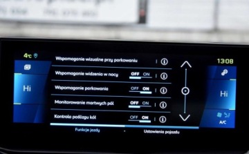 Peugeot 3008 II Plug-In Hybrid Facelifting 1.6 HYBRID4 300KM 2022 Peugeot 3008 SKORA Alusy LED Navi. BLIS linne assist Grzane fotele 1.6, zdjęcie 36